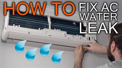 why does my window ac leak water inside|Why Is Your Window Air Conditioner Leaking Water and How to。